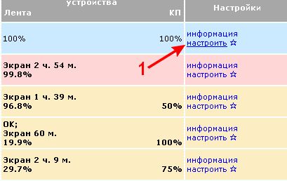 Настройки терминала Настройки терминала